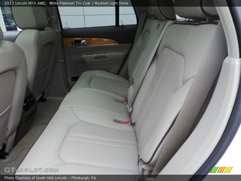 White Platinum Tri-Coat / Medium Light Stone 2013 Lincoln MKX AWD