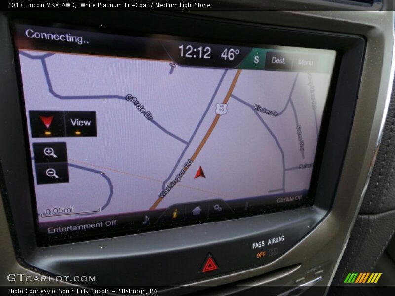 White Platinum Tri-Coat / Medium Light Stone 2013 Lincoln MKX AWD