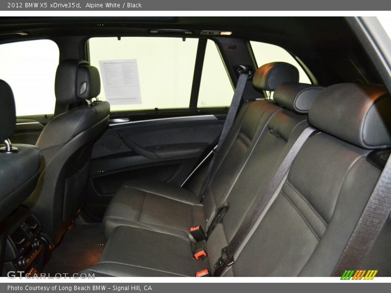 Alpine White / Black 2012 BMW X5 xDrive35d