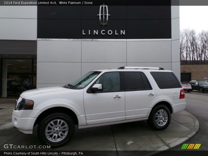 White Platinum / Stone 2014 Ford Expedition Limited 4x4