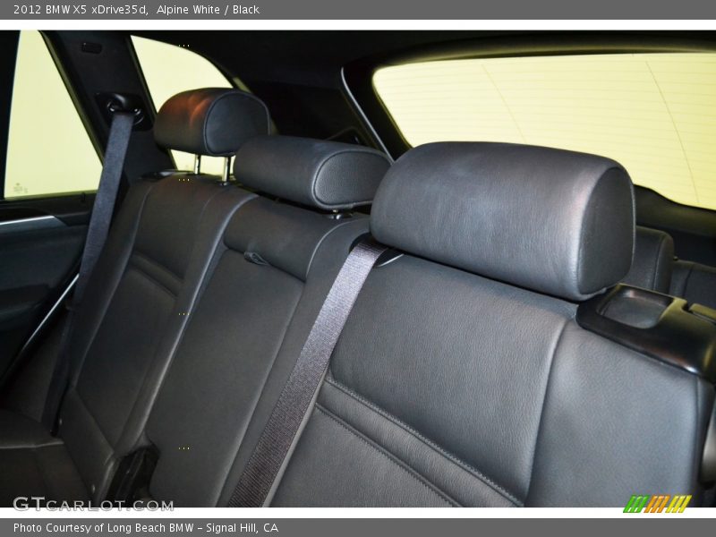 Alpine White / Black 2012 BMW X5 xDrive35d
