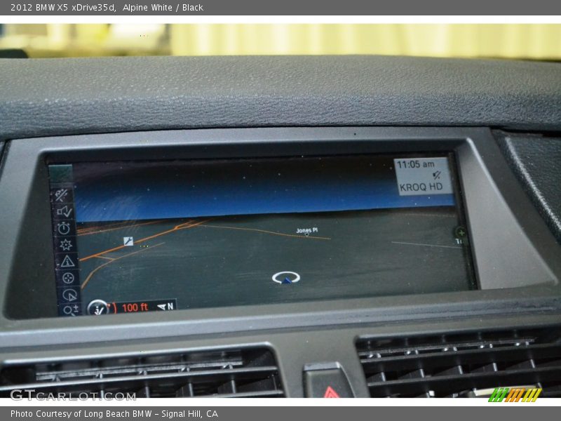 Alpine White / Black 2012 BMW X5 xDrive35d