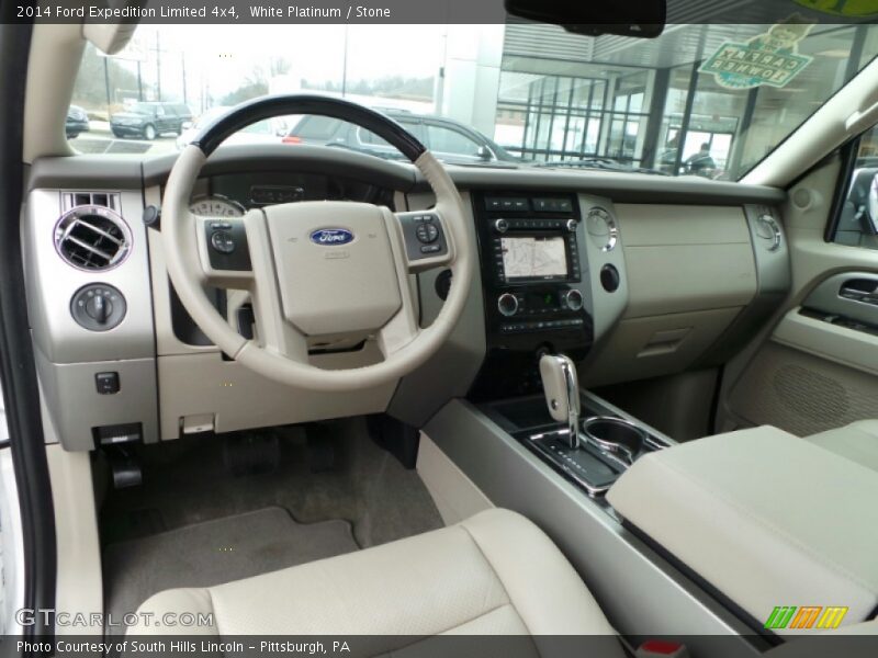 White Platinum / Stone 2014 Ford Expedition Limited 4x4