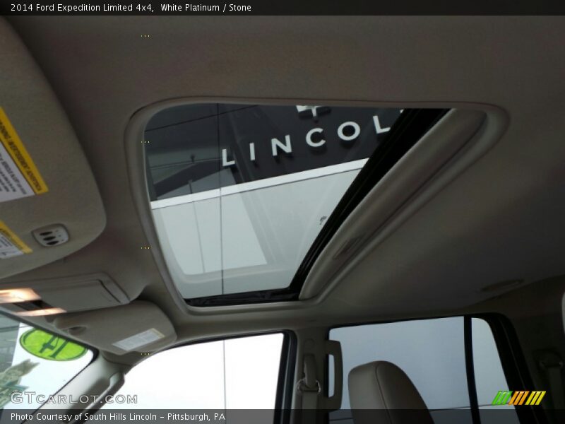 White Platinum / Stone 2014 Ford Expedition Limited 4x4