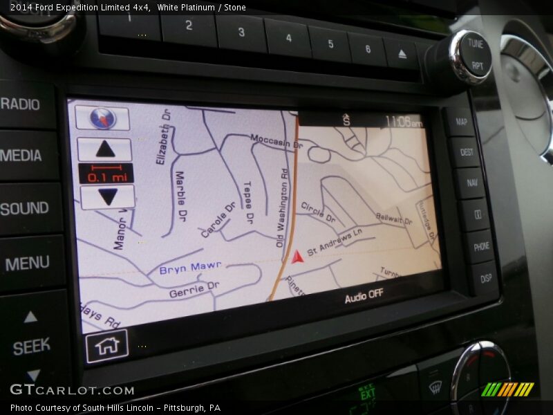 White Platinum / Stone 2014 Ford Expedition Limited 4x4