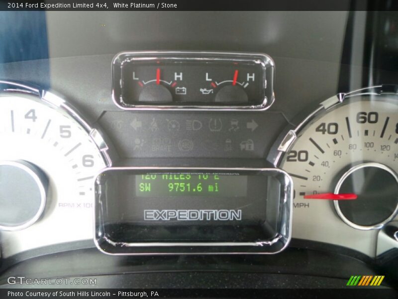 White Platinum / Stone 2014 Ford Expedition Limited 4x4