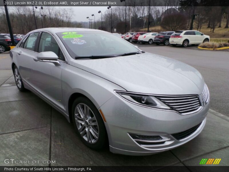 Front 3/4 View of 2013 MKZ 2.0L EcoBoost AWD