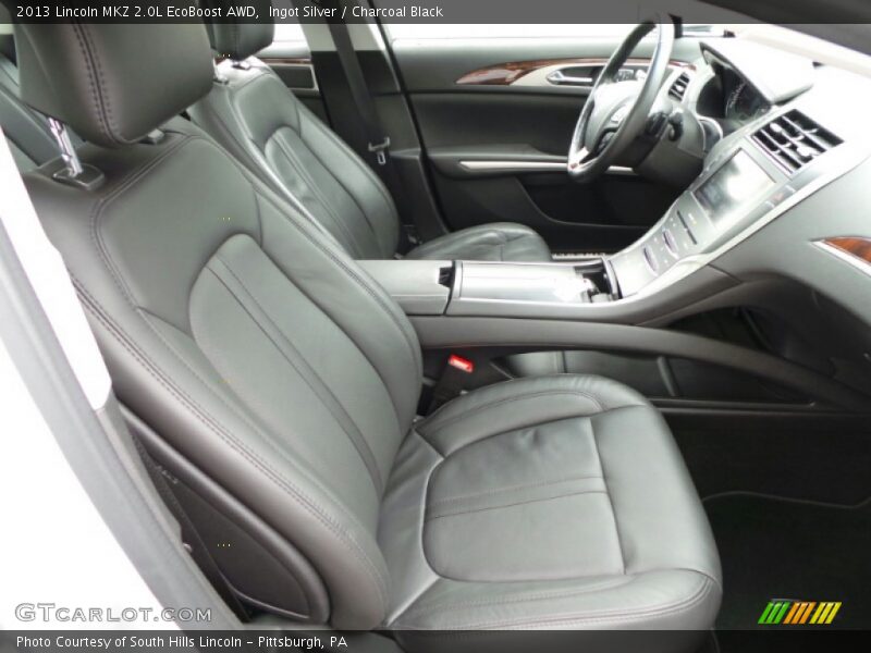 Ingot Silver / Charcoal Black 2013 Lincoln MKZ 2.0L EcoBoost AWD