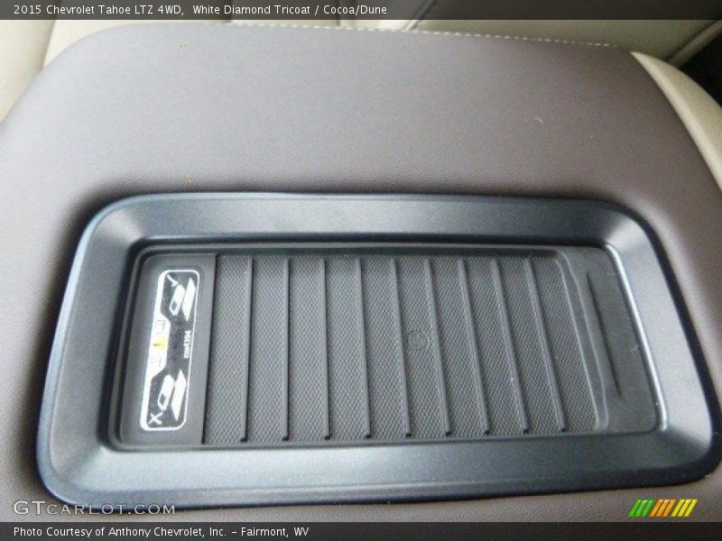 White Diamond Tricoat / Cocoa/Dune 2015 Chevrolet Tahoe LTZ 4WD