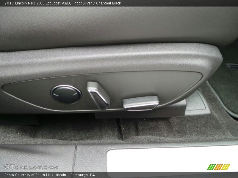 Ingot Silver / Charcoal Black 2013 Lincoln MKZ 2.0L EcoBoost AWD