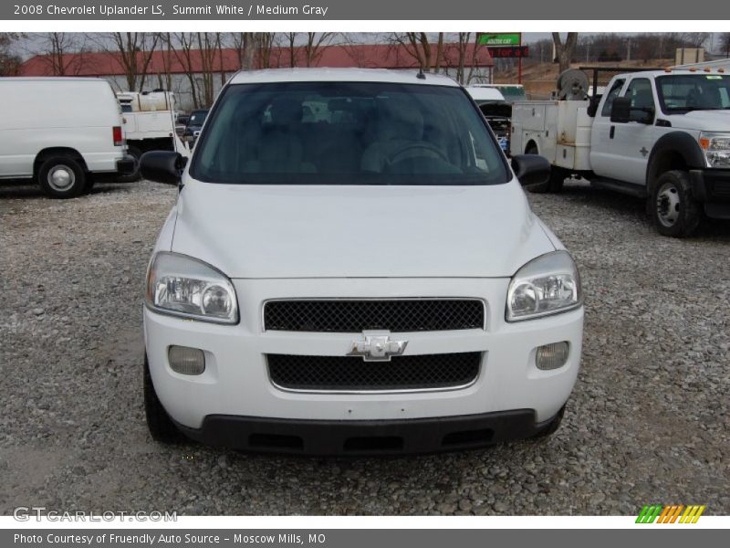 Summit White / Medium Gray 2008 Chevrolet Uplander LS