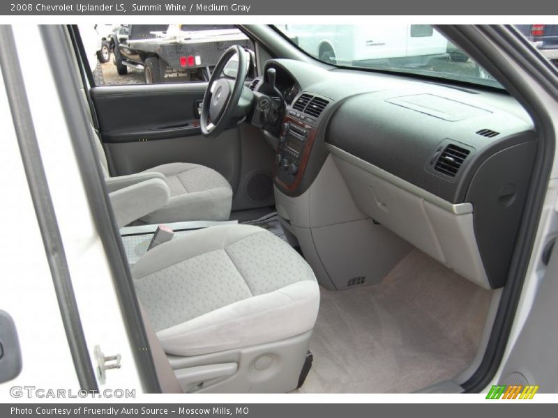 Summit White / Medium Gray 2008 Chevrolet Uplander LS