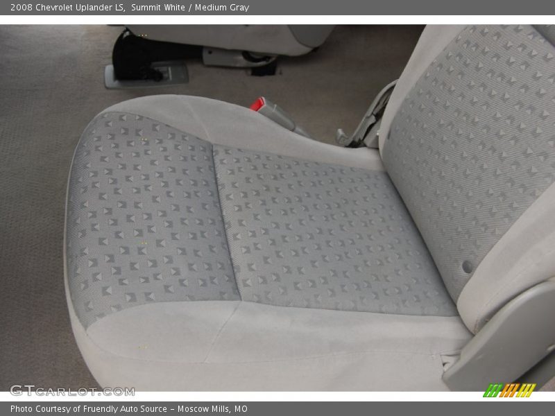 Summit White / Medium Gray 2008 Chevrolet Uplander LS