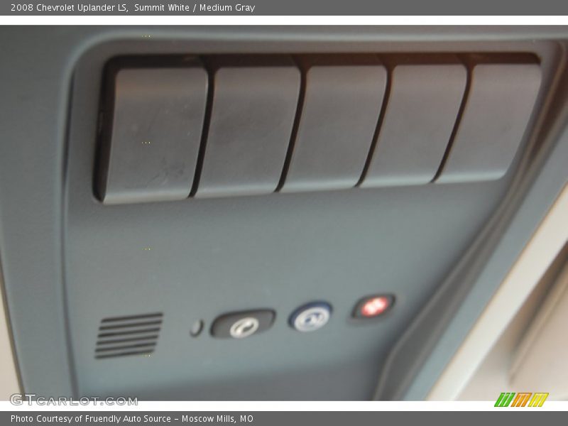 Summit White / Medium Gray 2008 Chevrolet Uplander LS