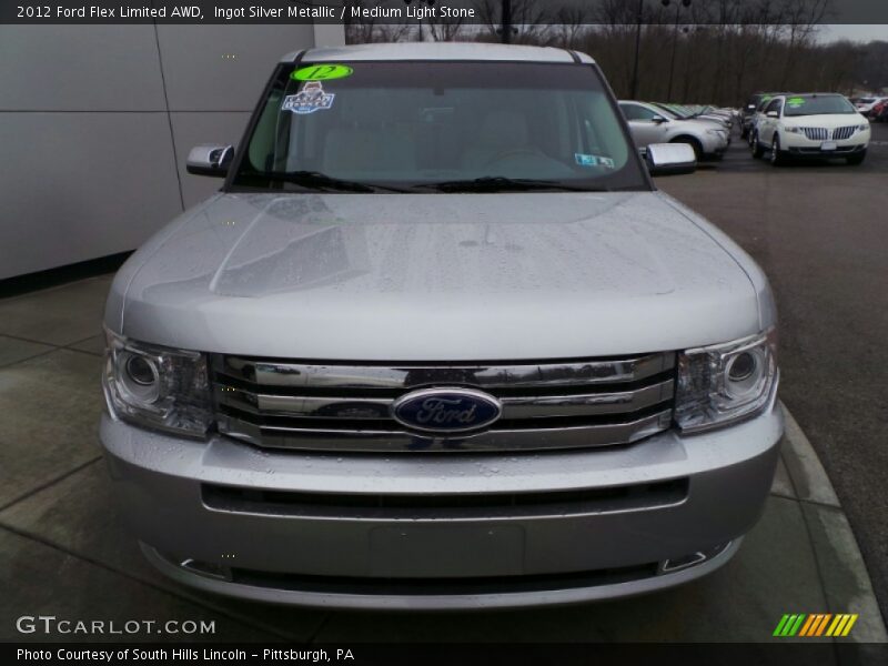 Ingot Silver Metallic / Medium Light Stone 2012 Ford Flex Limited AWD