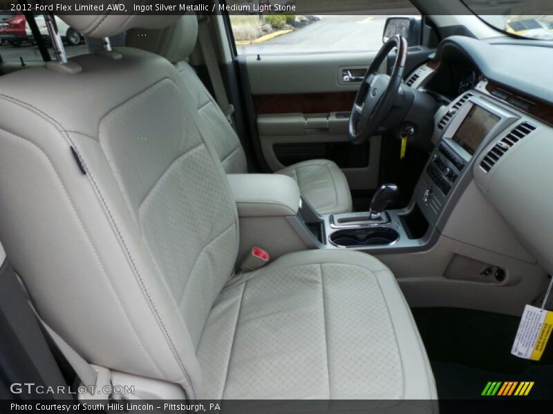 Ingot Silver Metallic / Medium Light Stone 2012 Ford Flex Limited AWD