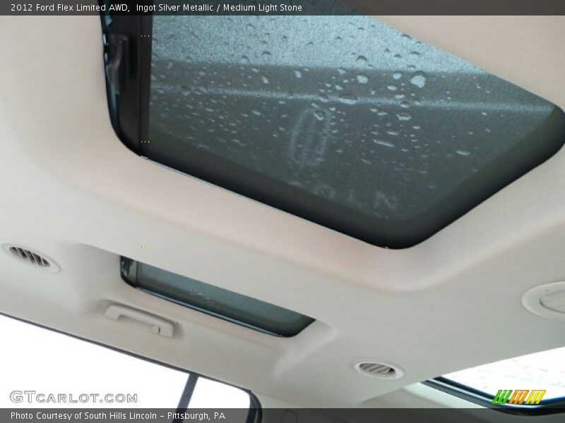 Ingot Silver Metallic / Medium Light Stone 2012 Ford Flex Limited AWD