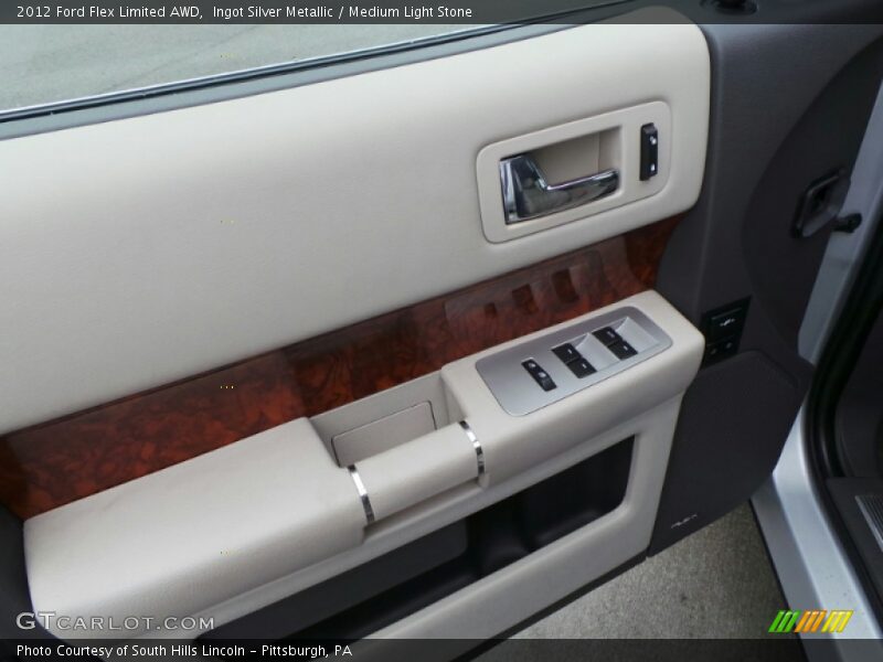 Ingot Silver Metallic / Medium Light Stone 2012 Ford Flex Limited AWD