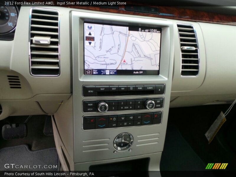 Ingot Silver Metallic / Medium Light Stone 2012 Ford Flex Limited AWD