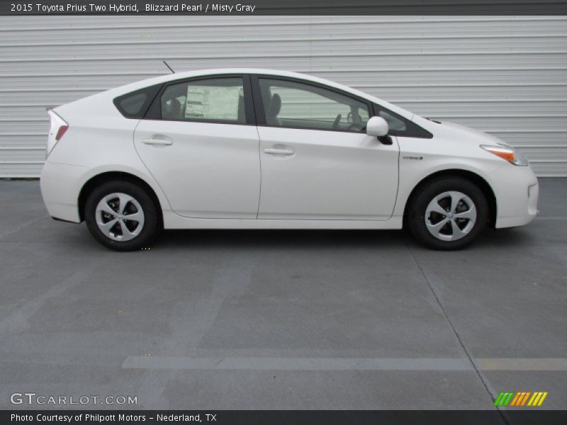  2015 Prius Two Hybrid Blizzard Pearl