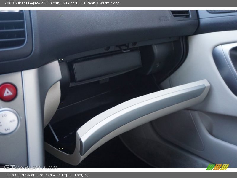 Newport Blue Pearl / Warm Ivory 2008 Subaru Legacy 2.5i Sedan