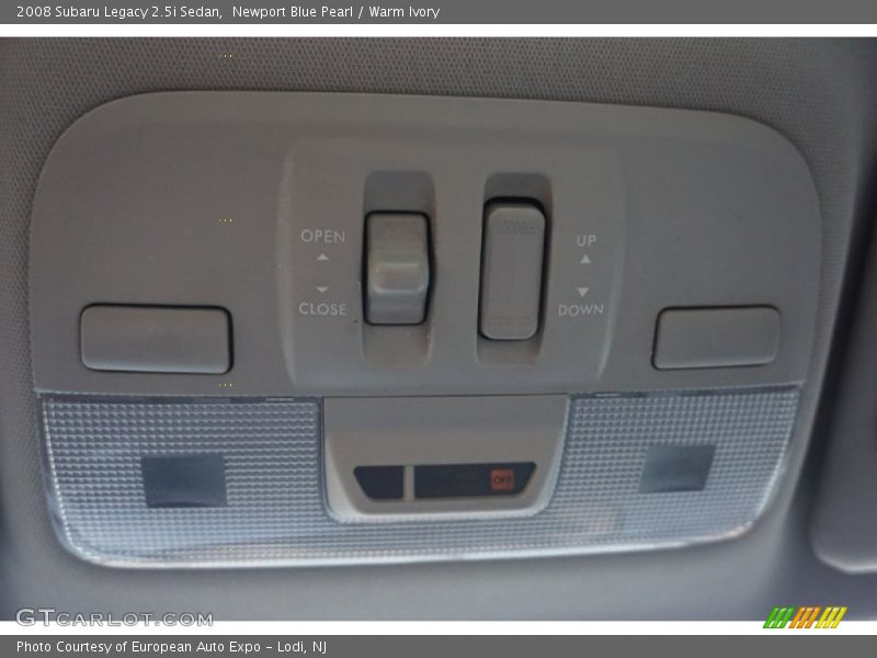 Newport Blue Pearl / Warm Ivory 2008 Subaru Legacy 2.5i Sedan