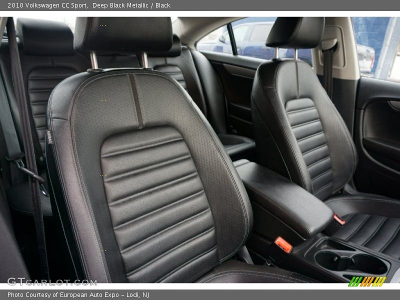 Deep Black Metallic / Black 2010 Volkswagen CC Sport