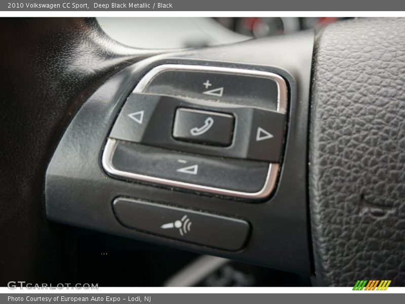 Deep Black Metallic / Black 2010 Volkswagen CC Sport