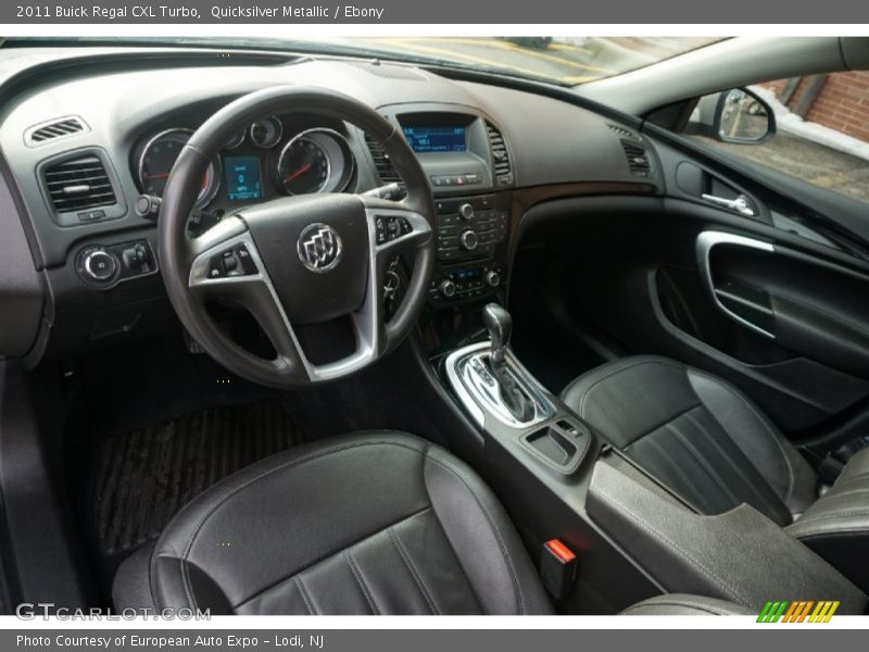 Quicksilver Metallic / Ebony 2011 Buick Regal CXL Turbo