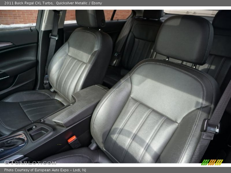 Quicksilver Metallic / Ebony 2011 Buick Regal CXL Turbo