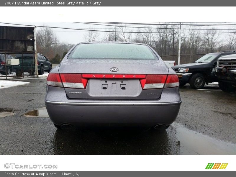 Steel Gray Metallic / Gray 2007 Hyundai Azera Limited