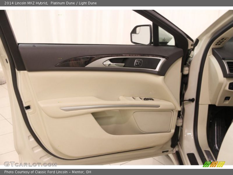 Door Panel of 2014 MKZ Hybrid