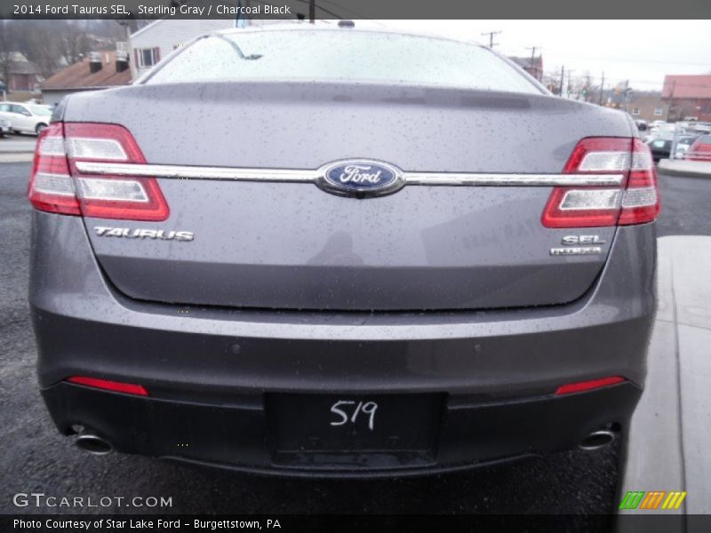 Sterling Gray / Charcoal Black 2014 Ford Taurus SEL