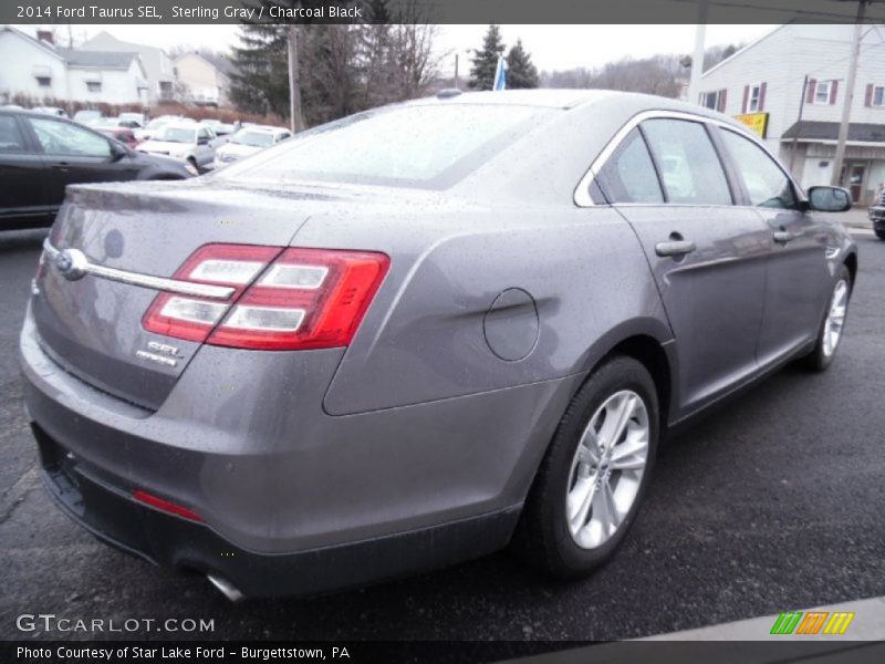 Sterling Gray / Charcoal Black 2014 Ford Taurus SEL