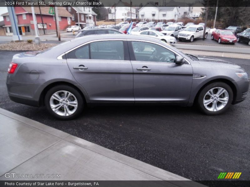 Sterling Gray / Charcoal Black 2014 Ford Taurus SEL