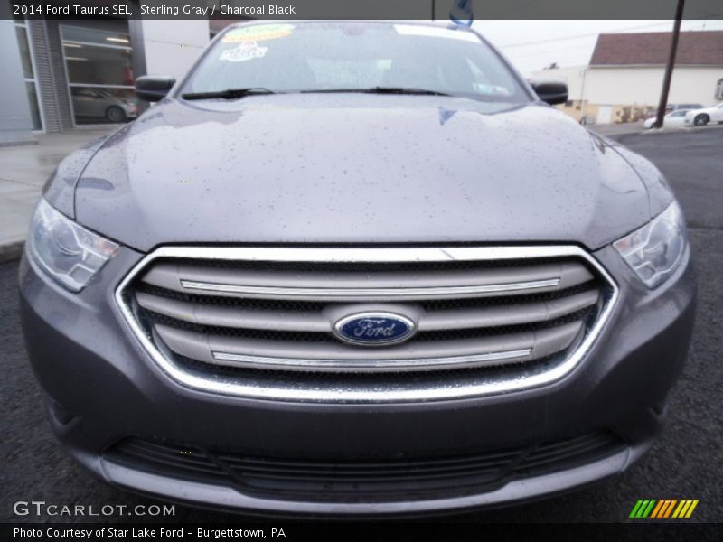 Sterling Gray / Charcoal Black 2014 Ford Taurus SEL