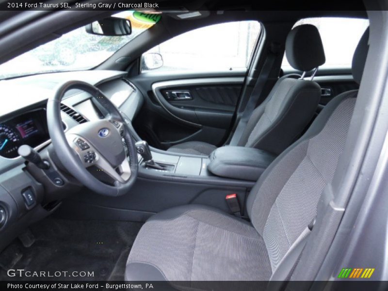 Sterling Gray / Charcoal Black 2014 Ford Taurus SEL