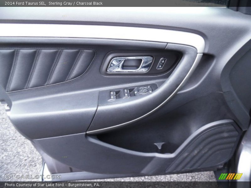 Sterling Gray / Charcoal Black 2014 Ford Taurus SEL