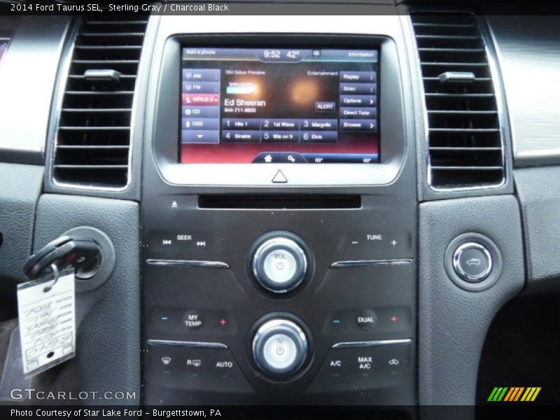 Sterling Gray / Charcoal Black 2014 Ford Taurus SEL