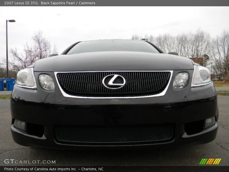 Black Sapphire Pearl / Cashmere 2007 Lexus GS 350