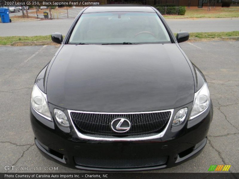 Black Sapphire Pearl / Cashmere 2007 Lexus GS 350