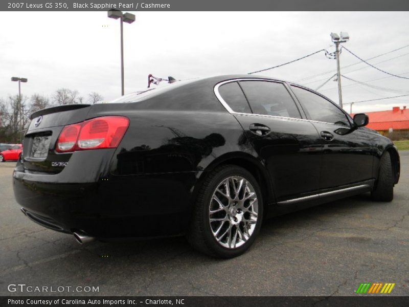 Black Sapphire Pearl / Cashmere 2007 Lexus GS 350