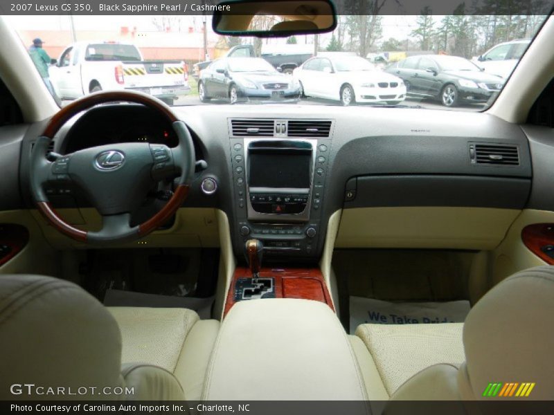 Black Sapphire Pearl / Cashmere 2007 Lexus GS 350