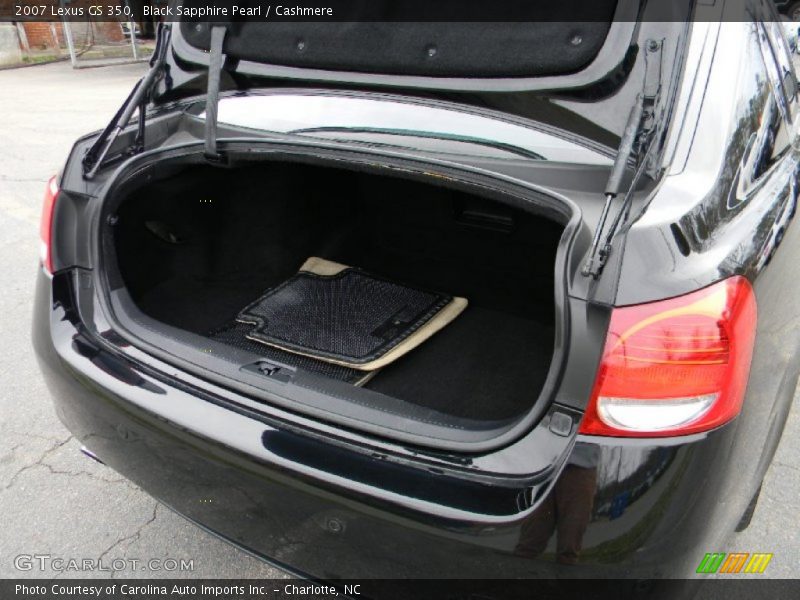 Black Sapphire Pearl / Cashmere 2007 Lexus GS 350