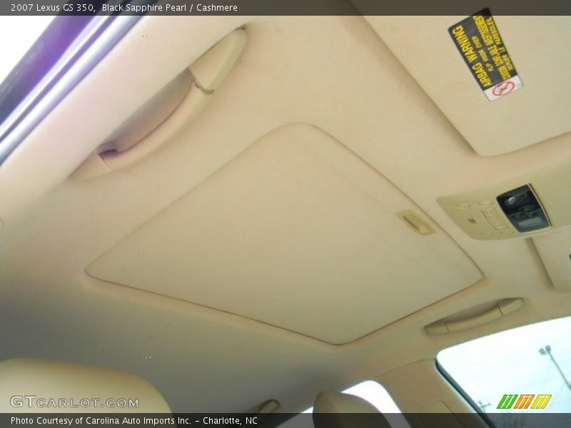 Black Sapphire Pearl / Cashmere 2007 Lexus GS 350