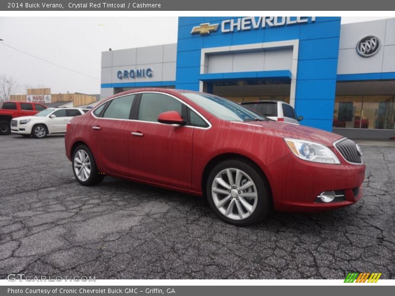 Crystal Red Tintcoat / Cashmere 2014 Buick Verano
