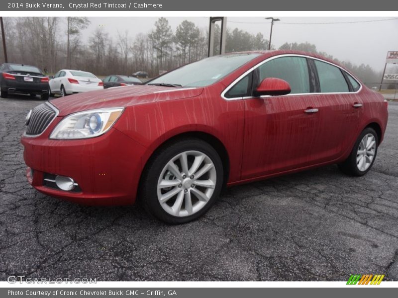 Crystal Red Tintcoat / Cashmere 2014 Buick Verano
