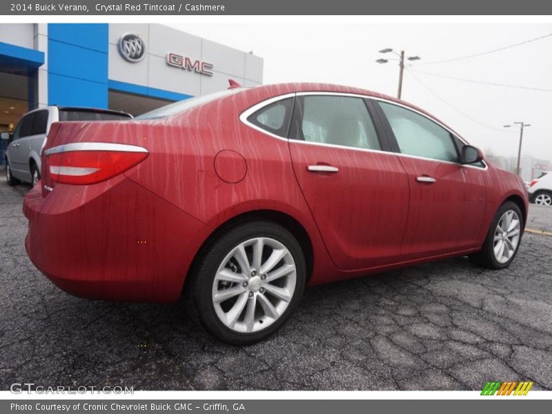 Crystal Red Tintcoat / Cashmere 2014 Buick Verano