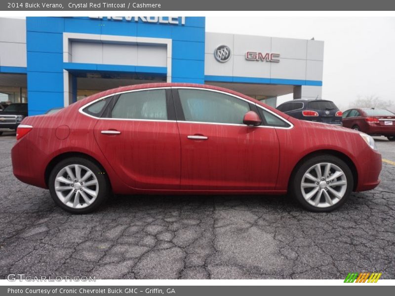 Crystal Red Tintcoat / Cashmere 2014 Buick Verano