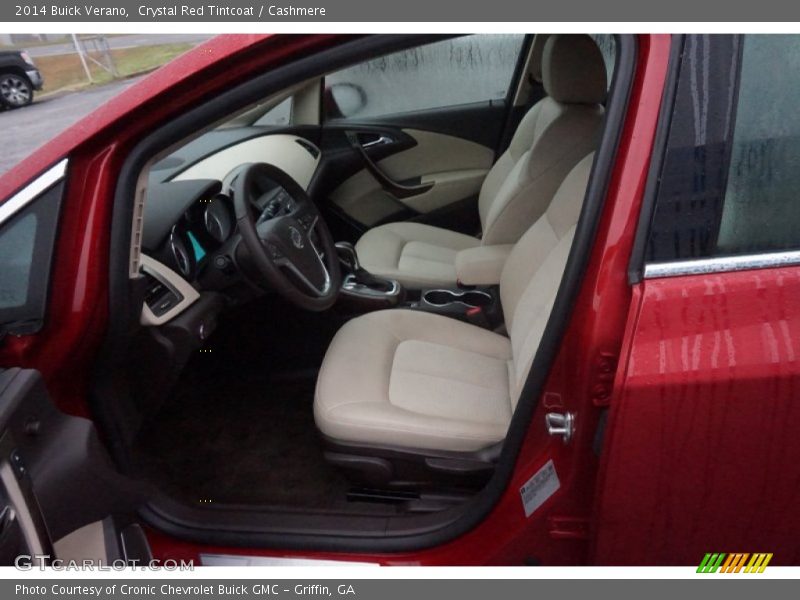 Crystal Red Tintcoat / Cashmere 2014 Buick Verano